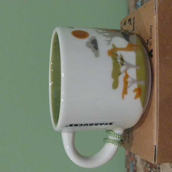 NEW Starbucks Disney Parks Animal Kingdom 2oz Mug Ornament - Picture 4 of 9